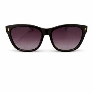 Oversized Black & Gold Polarized Sunglasses Unisex Luxury Style On The Rocks